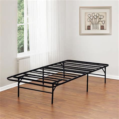 steel box bed|folding metal bed frame.